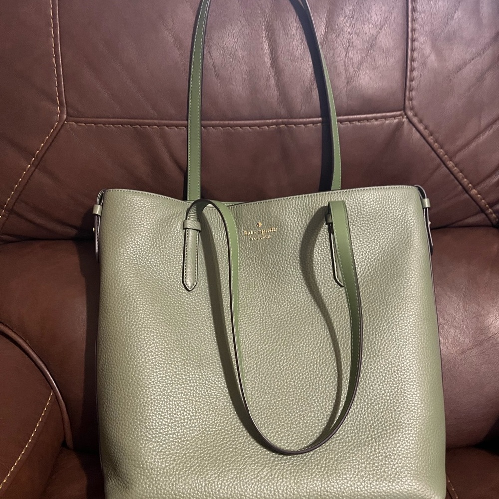 Kate Spade Olive Green Tote